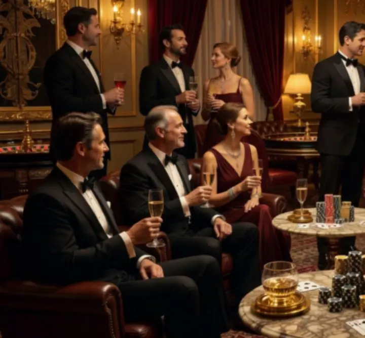 Elegáns, kaszinó-hangulatú társasági este a Budapest VIP Clubban